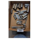 (2) Ratchets & Sockets - Some Craftsman