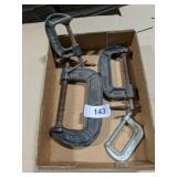 (4) C-Clamps