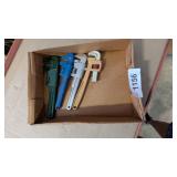(4) Pipe Wrenches