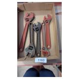 (4) Adjustable Wrenches