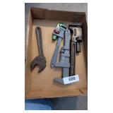 (3) Pipe Wrenches & Other