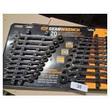 (20) Gear Wrench Set