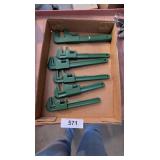 (6) Pipe Wrenches