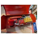 Metal Tool Box w/ Contents