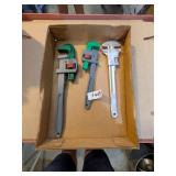 (3) Pipe Wrenches