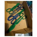 (4) Metal Shears - (1) appears new