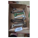 (10) Adjustable Wrenches