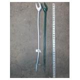 (2) Large Long Handled Wrenches