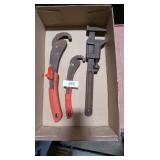 (3) Pipe Wrenches