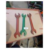 (3) Large Wrenches: (2) Williams