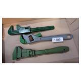 (3) Pipe Wrenches