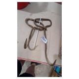 (2) Hay Hooks
