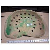 Metal Implement Seat