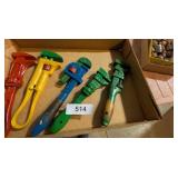 (5) Pipe Wrenches