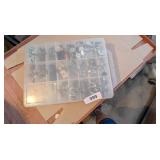 Plastic Organizer w/ Contents