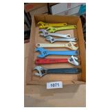 (8) Adjustable Wrenches