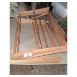 (2) Wooden Racks