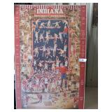 Indiana University Basketball Cardboard Poster