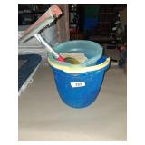 Car Brush, Sponge & (2) Buckets