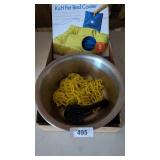 Pet Bowl, Pet Bed Cooler, Brush & Plastic Chain
