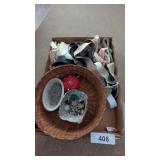 Elastic, Buttons, Basket, Pins & Pin Cushion