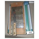 Paper Cutter, Vintage Grader & (2) Knives
