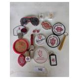 Indiana University Coasters, Pins, Glasses, +