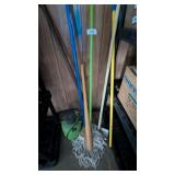 Mop, Scrub Brush, Sprayer & Bat