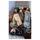 Plastic Sewing Basket w/ No Lid, Sewing Items &