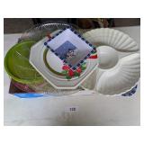 Plastic Plates, Cups & Tin