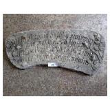 Outdoor Memorial Stone