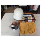 Hard Hat, Working Large Gloves, Duct Tape, +