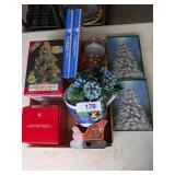 Christmas Cards, Avon Christmas Candle, +