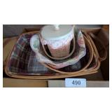 (3) Longaberger Baskets