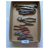 Assorted Pliers, Vice Grip & Other