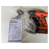 Black & Decker 12 V Cordless Drill w/
