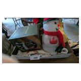Wintersong Snow Globe, Light-Up Snowman & Other