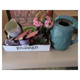 Plastic Water Can & Outdoor Decor