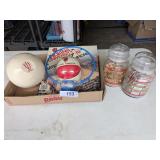 Indiana University Canisters, Ball Game Stubs, +