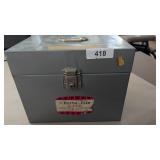Vintage Porta File Box Locked [No Key]