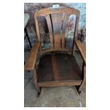 Vintage Wood Rocking Chair