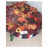 Fall Wreath & 4th of July Wreath
