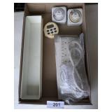 Power Strip, Drawer Dividers & Timers