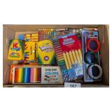 Crayons, Markers, Craft Wire & Other