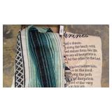 (2) Woven Throw Blankets