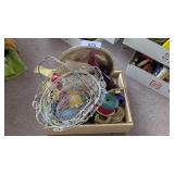 Decorative Wire Baskets, Small Serving Tray, +