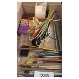Crochet Hooks, Pipe Cleaners, Book Marks &