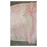 Vintage Escante Matching Negligee Gown & Robe