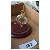 Swiss Made Pocket Watch w/ Domed Display