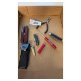 Assorted Knives, Multi Purpose Tool &